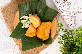 pempek empekempek is savoury indonesian fishcake delicacy made fish tapioca